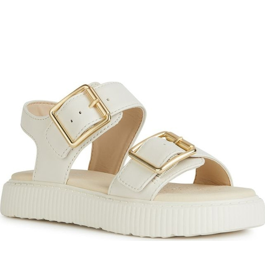 Geox girls lt ivory sandal kodette | Vilbury London