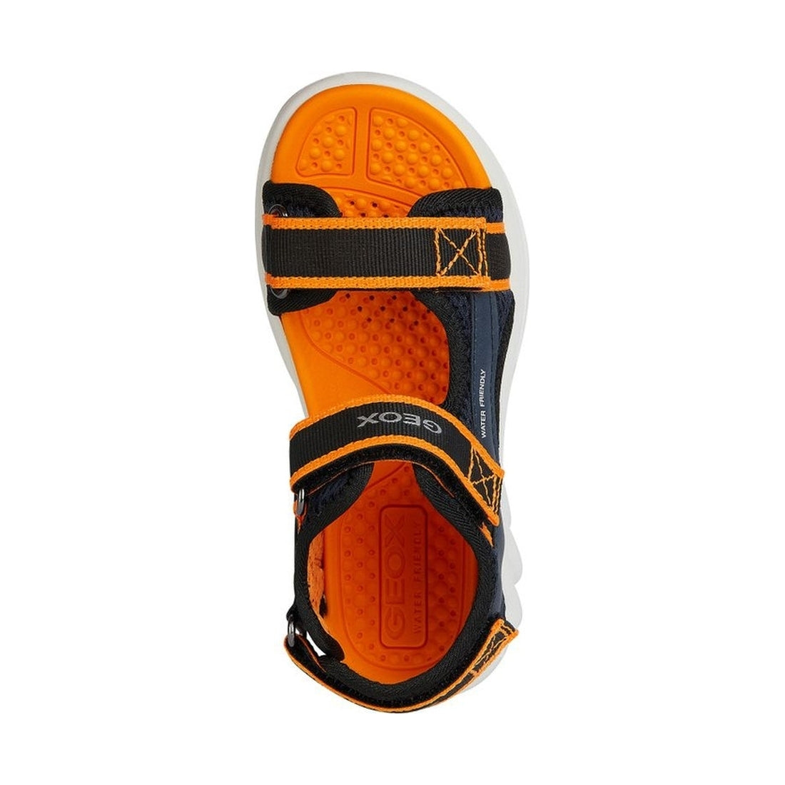 Geox boys navy, orange sandal airadyum | Vilbury London