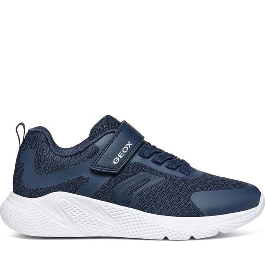 Geox boys navy sprintye sneakers | Vilbury London