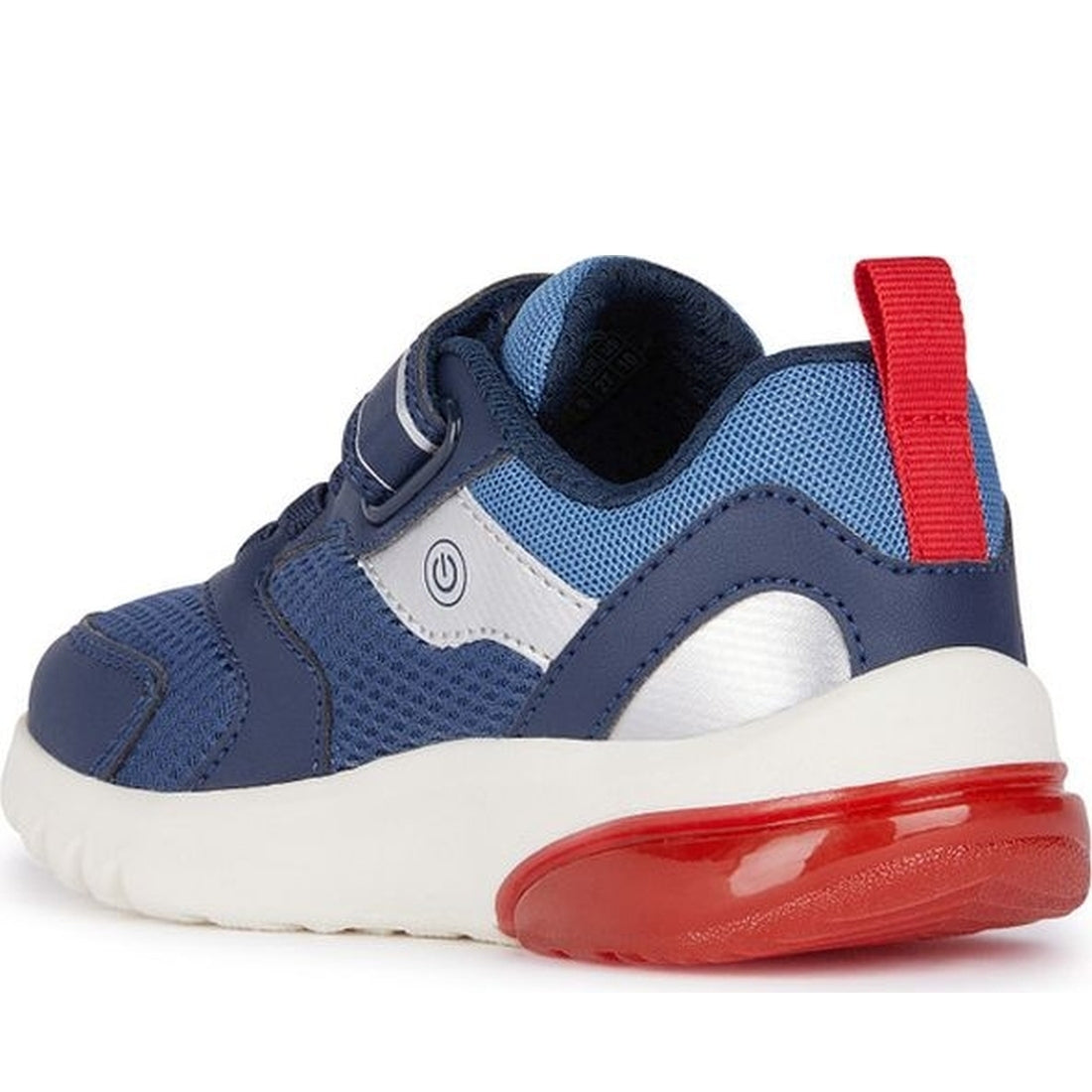 Geox boys navy, red ciberdron sneakers | Vilbury London