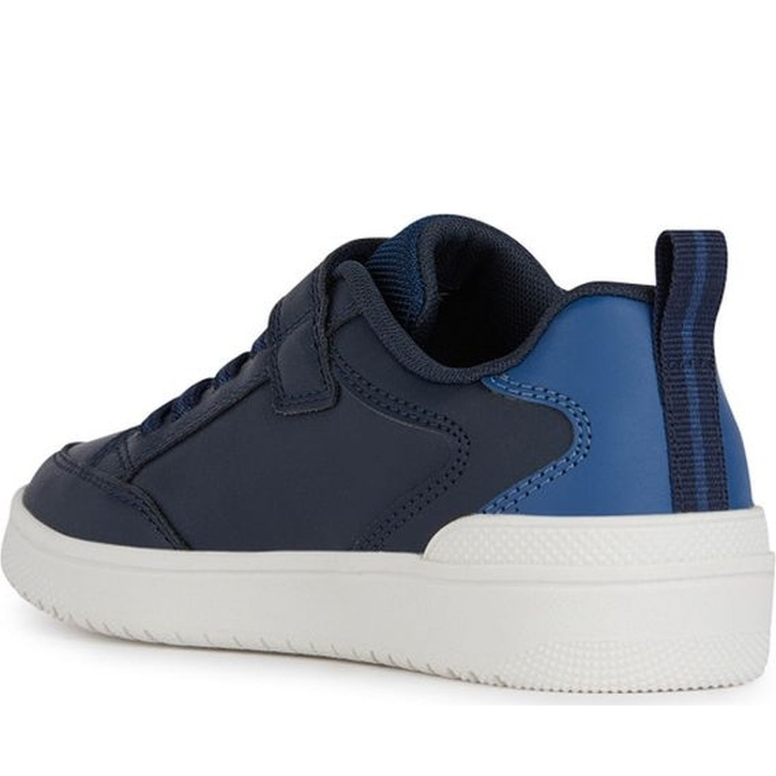 Geox boys navy, jeans washiba sneakers | Vilbury London