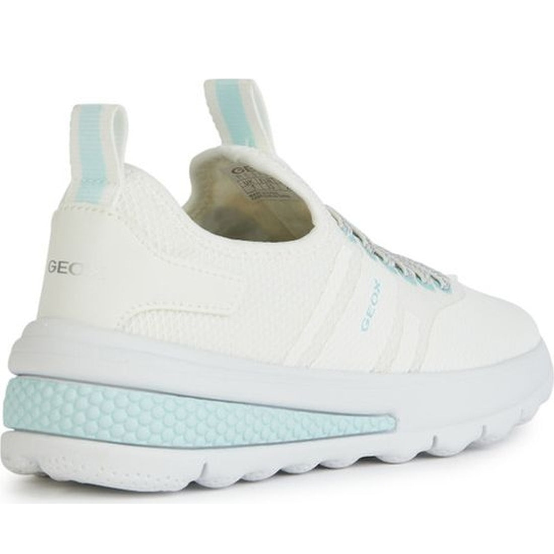 Geox girls white, watersea activart sneakers | Vilbury London