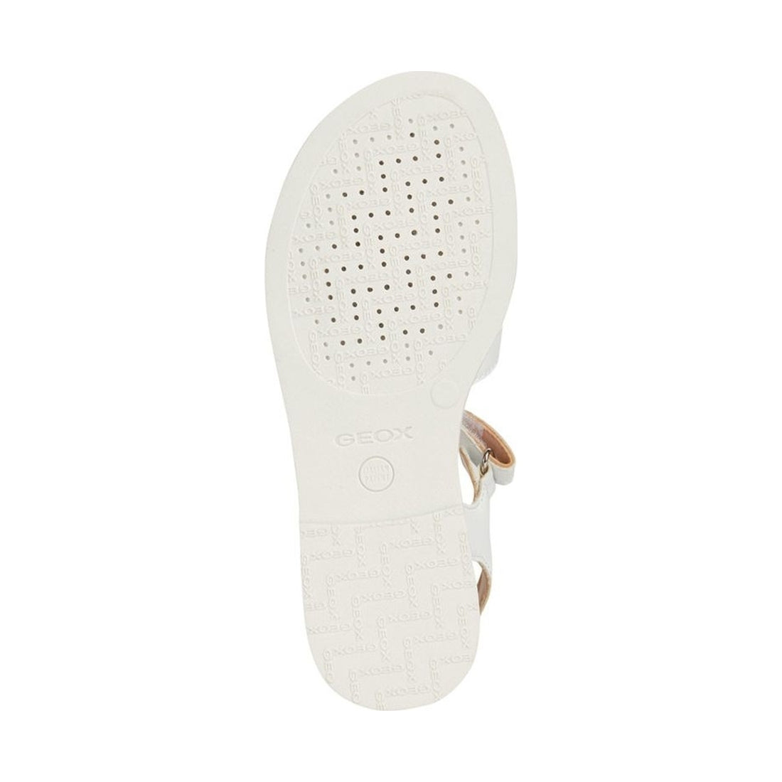 Geox girls white sandal karly | Vilbury London