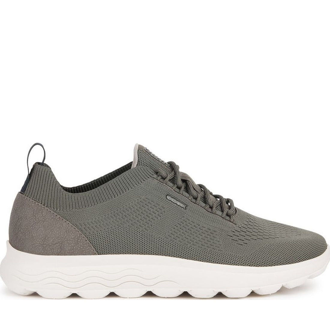 Geox mens dk green spherica sneakers | Vilbury London