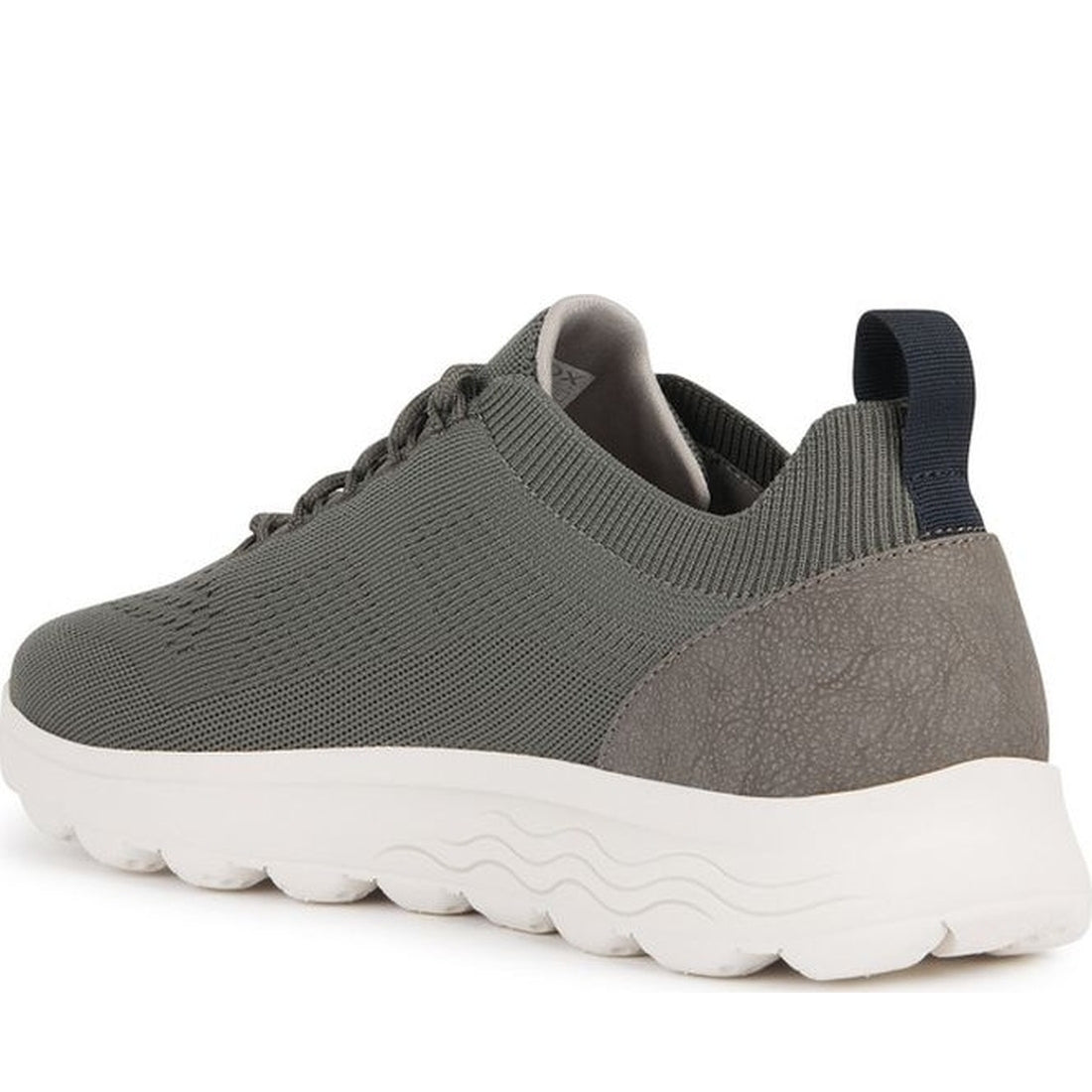 Geox mens dk green spherica sneakers | Vilbury London