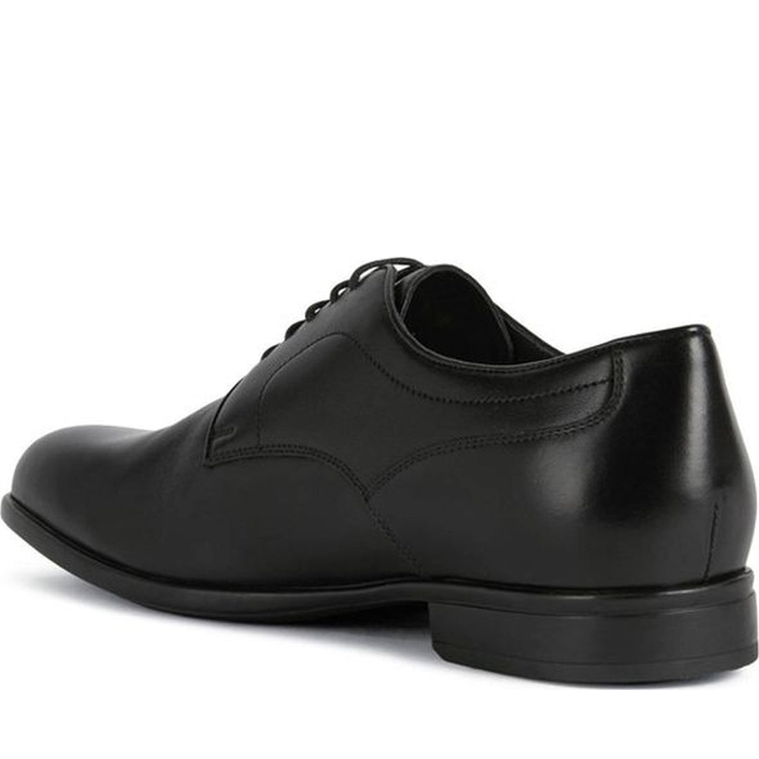 Geox mens black iacopo shoes | Vilbury London