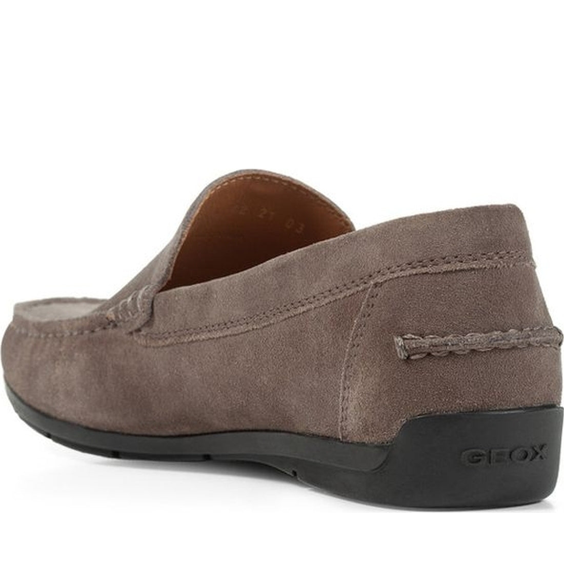 Geox mens dove grey siron moccasins | Vilbury London