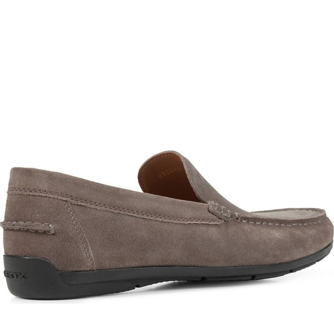 Geox mens dove grey siron moccasins | Vilbury London