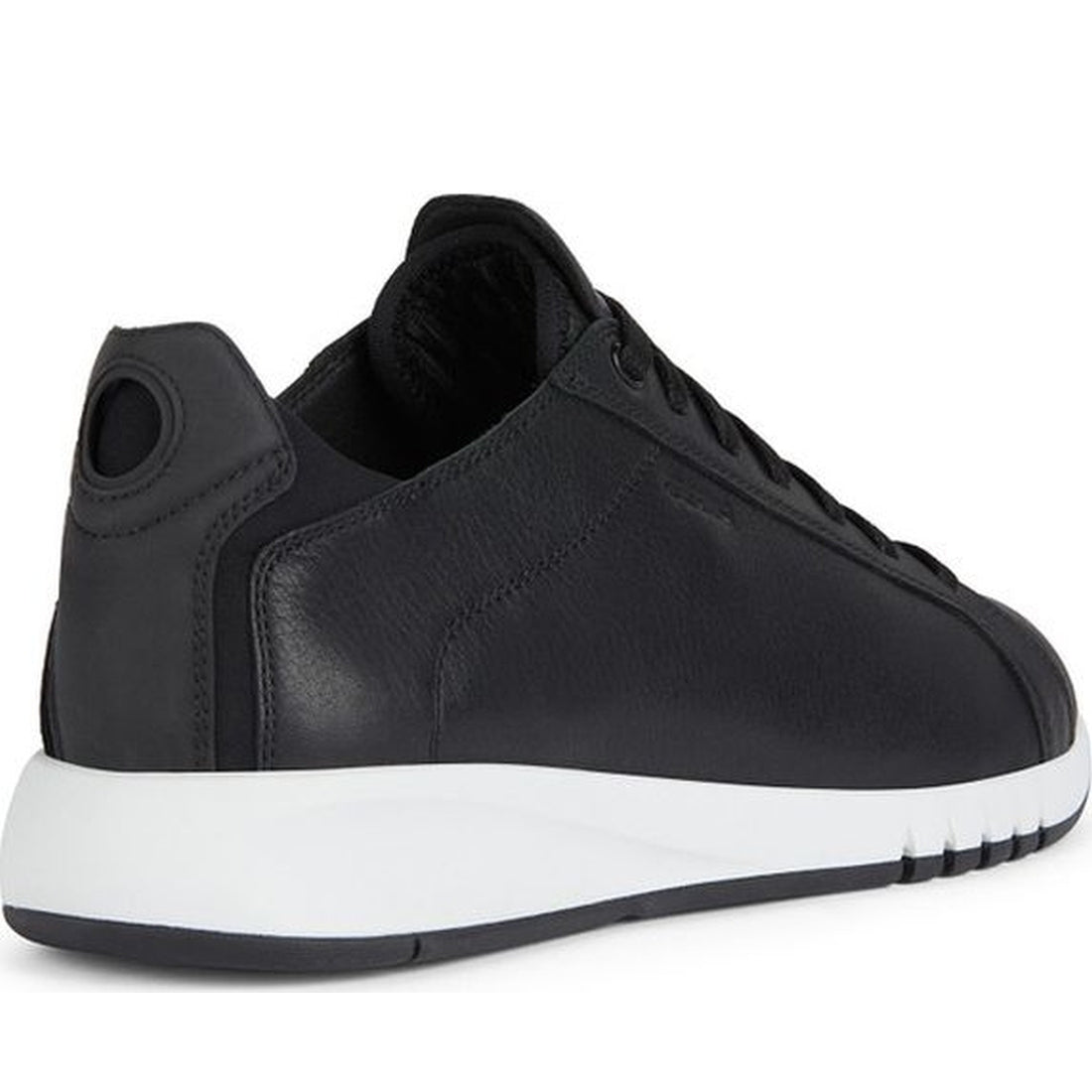 Geox mens black aerantis sneakers | Vilbury London