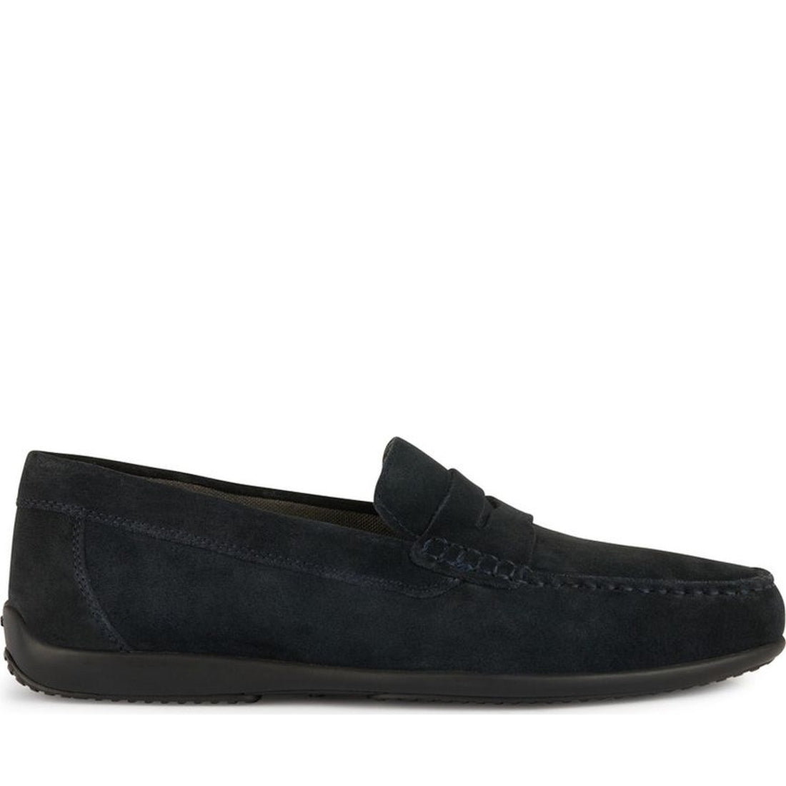 Geox mens navy ascanio moccasins | Vilbury London