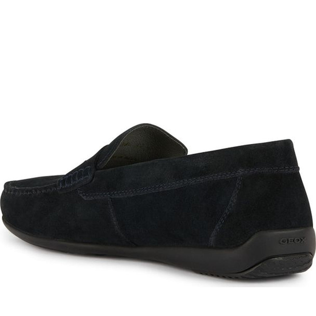 Geox mens navy ascanio moccasins | Vilbury London