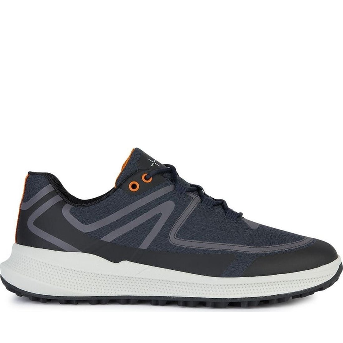 Geox mens navy, black pg1x sneakers | Vilbury London