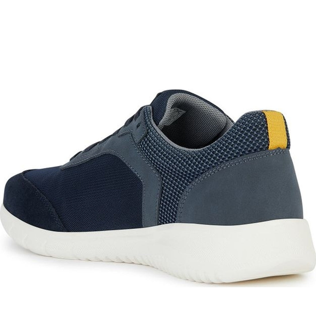 Geox mens navy monreale sneakers | Vilbury London