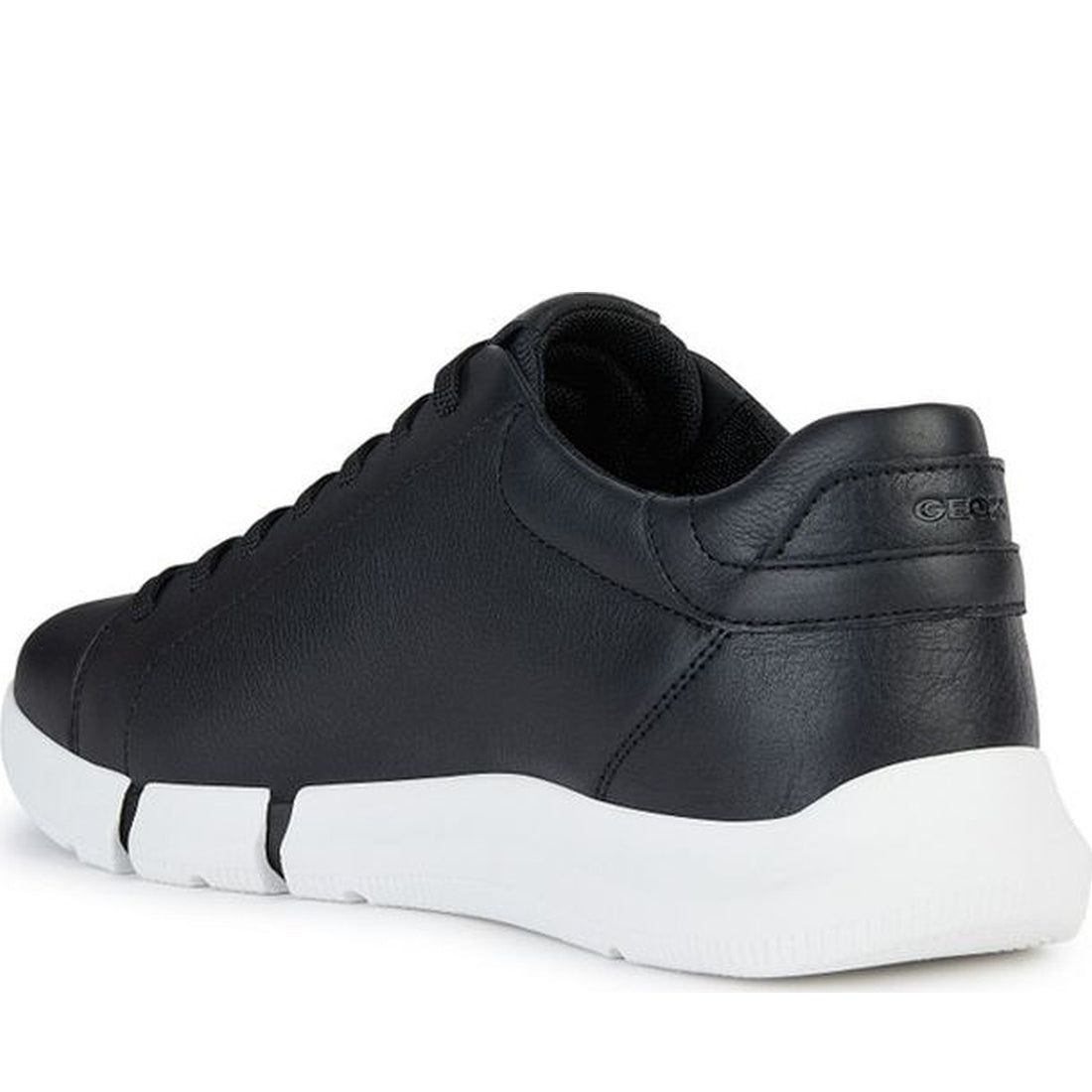 Geox mens black adacter sneakers | Vilbury London