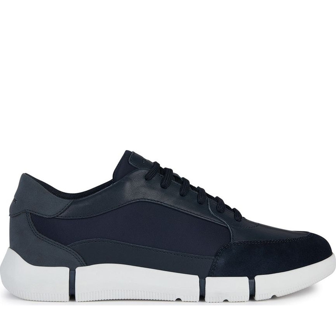 Geox mens navy adacter sneakers | Vilbury London