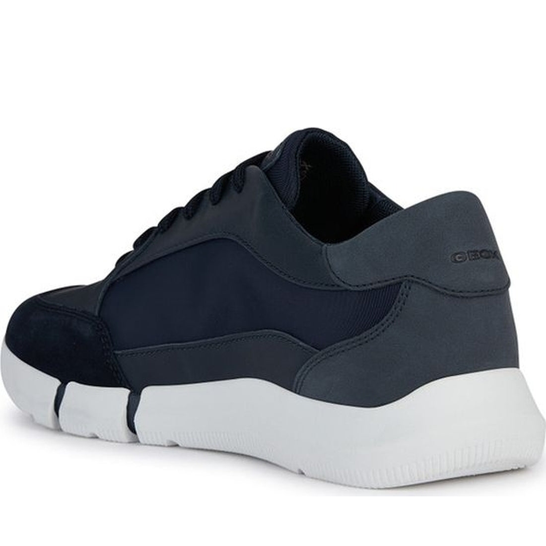 Geox mens navy adacter sneakers | Vilbury London