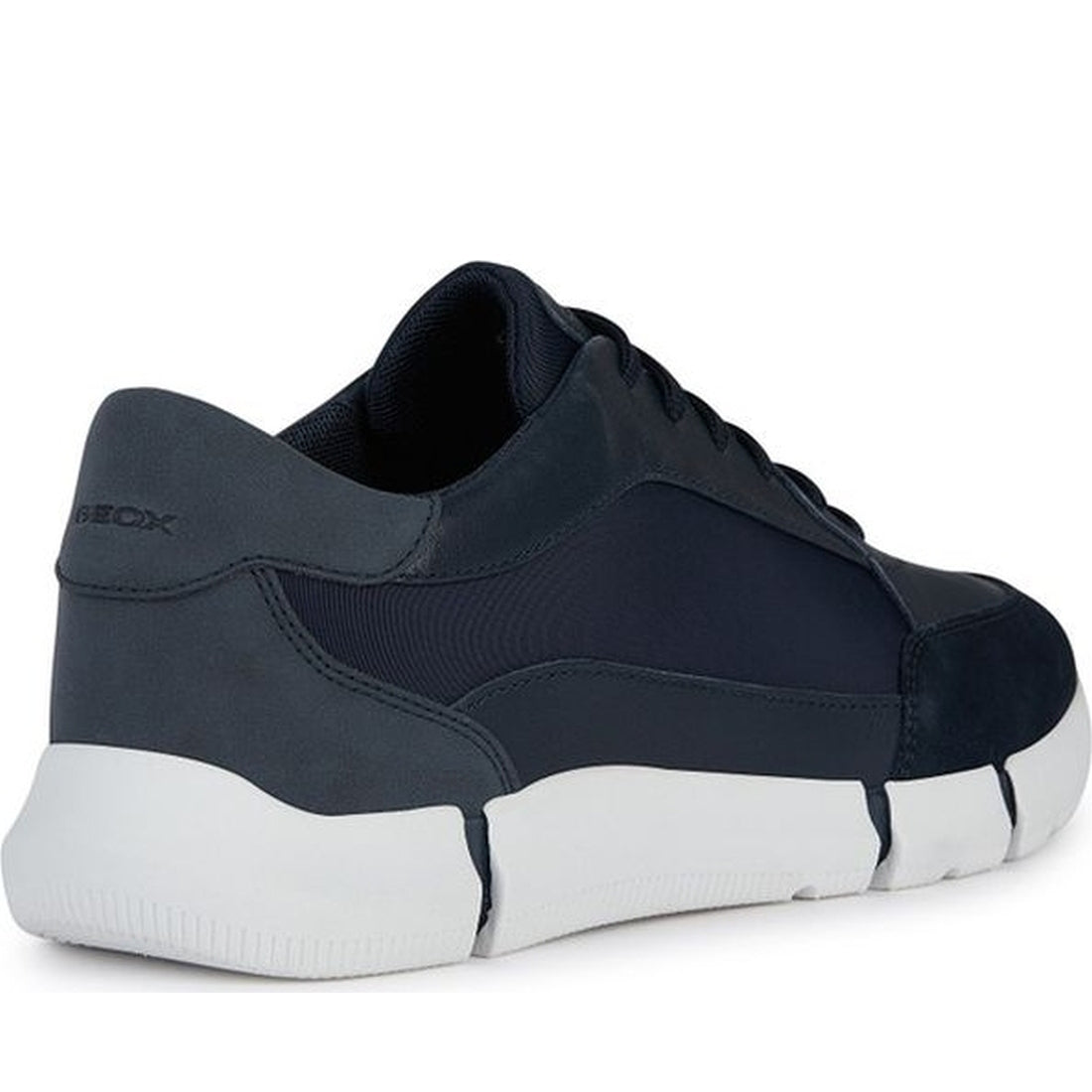 Geox mens navy adacter sneakers | Vilbury London