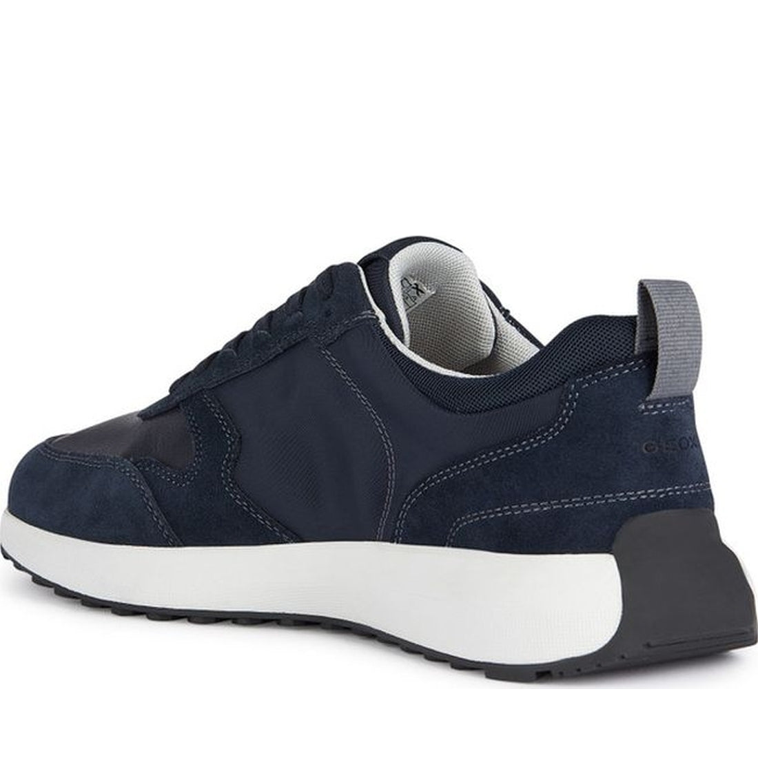 Geox mens navy volpiano sneakers | Vilbury London