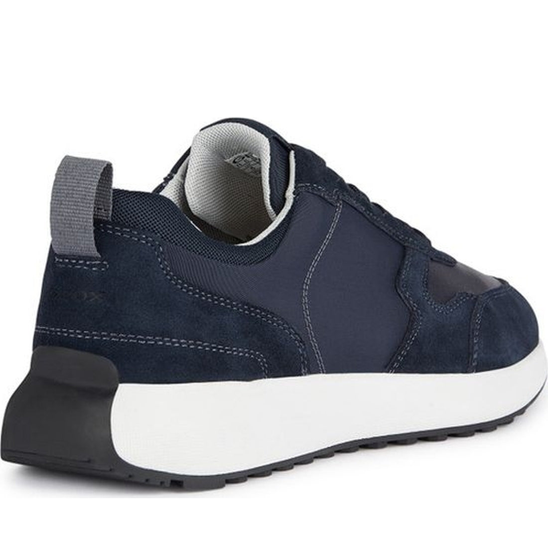 Geox mens navy volpiano sneakers | Vilbury London