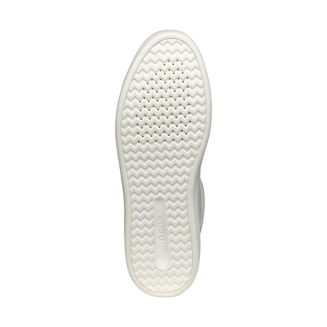 Geox mens white avola sneakers | Vilbury London