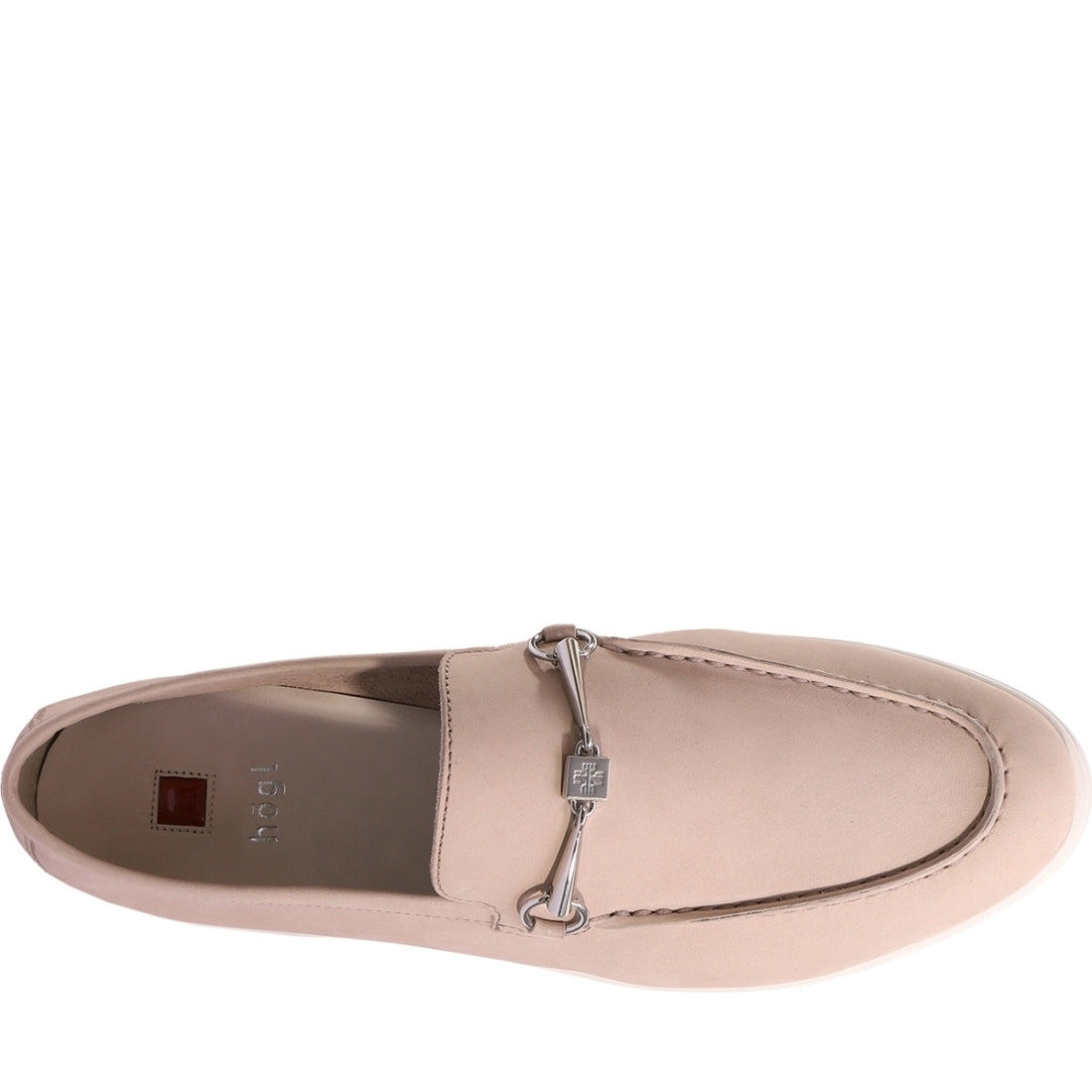 Hogl womens taupe joe loafers | Vilbury London