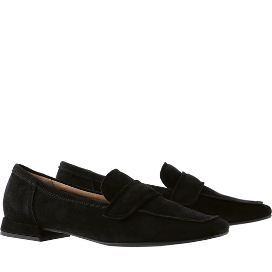 Hogl womens schwarz perry loafers | Vilbury London