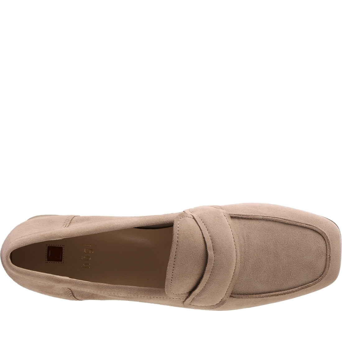 Hogl womens taupe perry loafers | Vilbury London