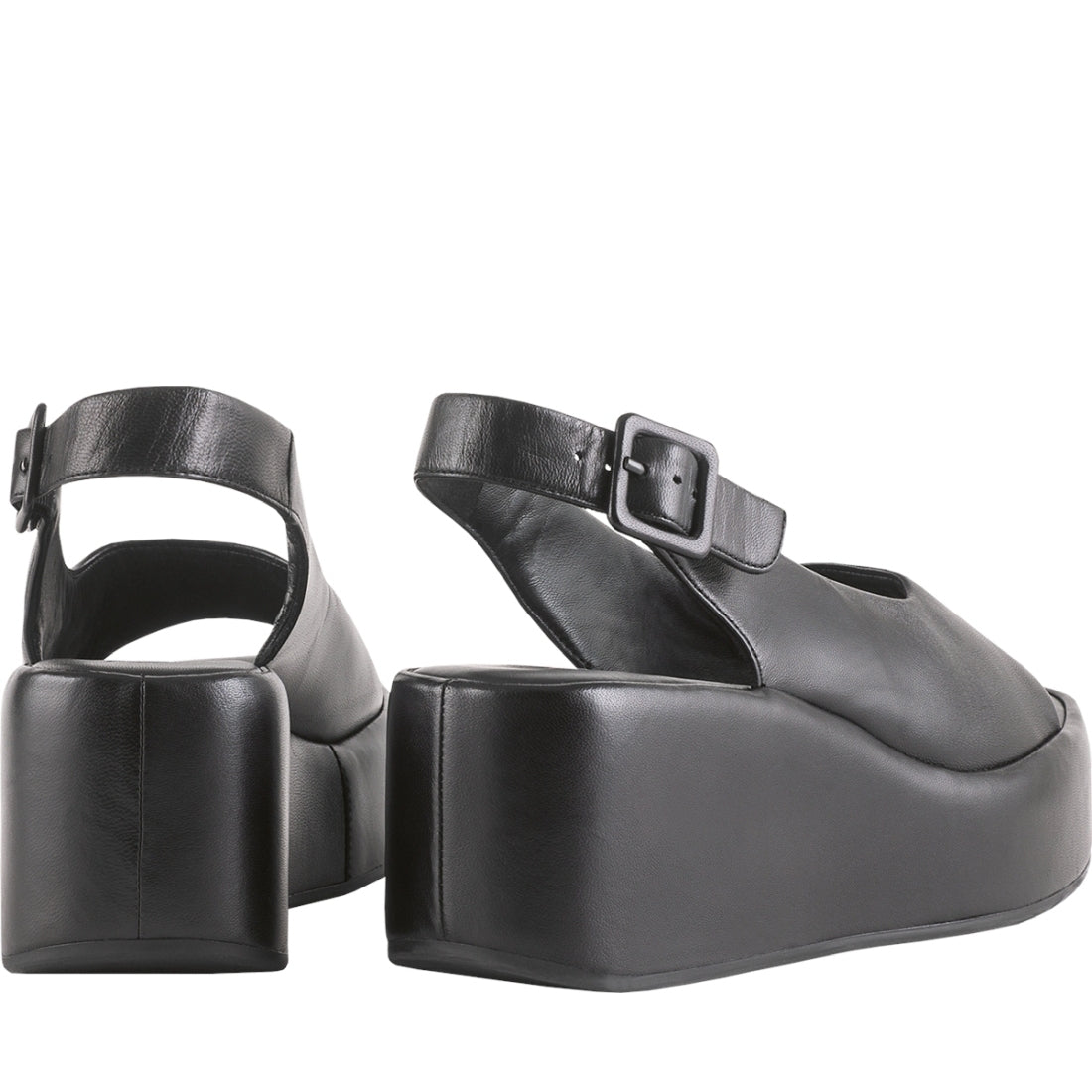 Hogl womens schwarz loulou sandals | Vilbury London