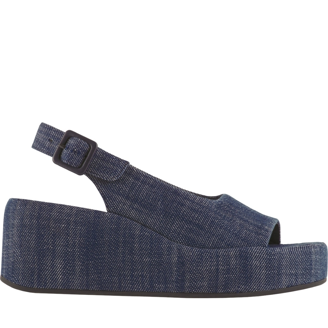 Hogl womens blue loulou sandals | Vilbury London