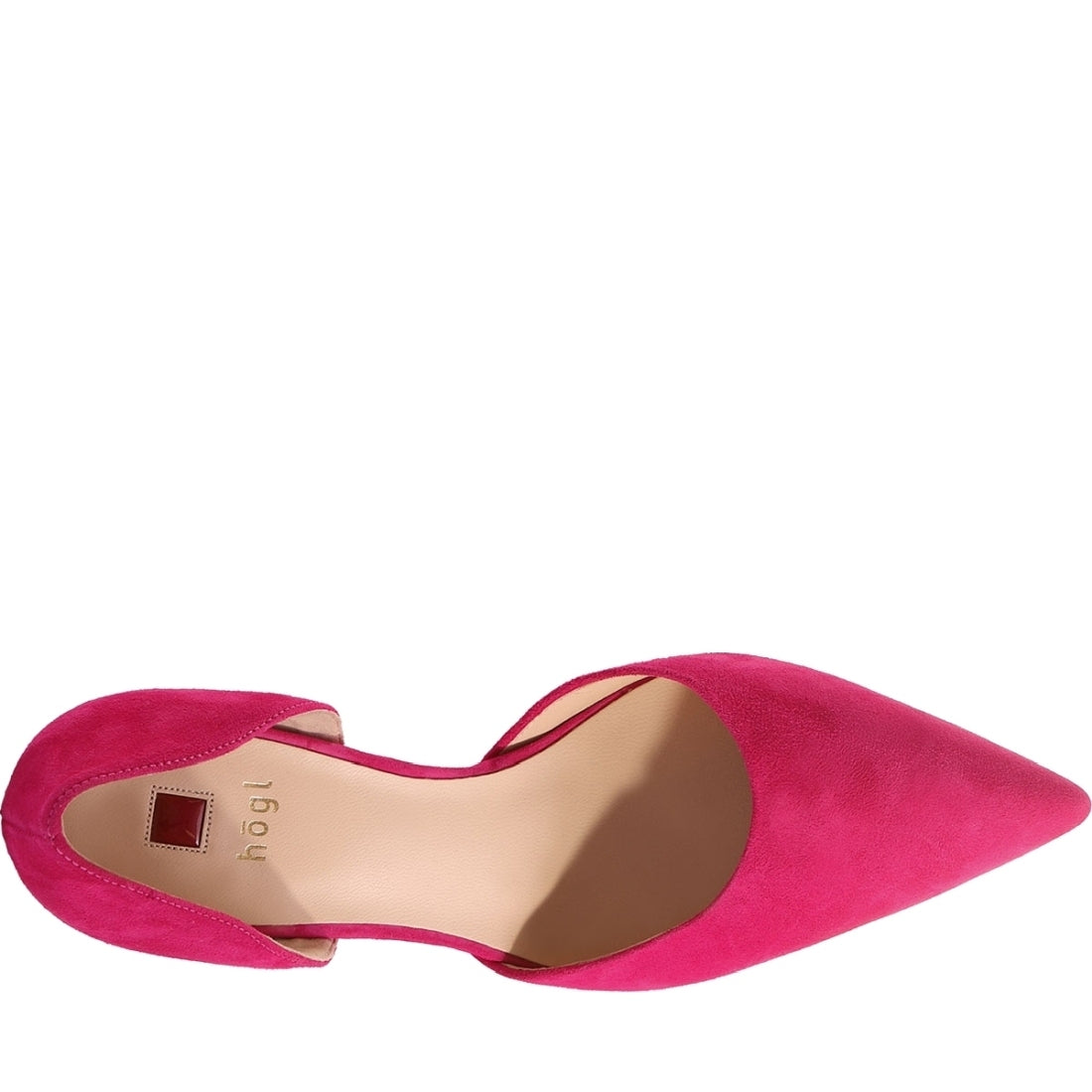 Hogl womens pink boulevard 70 gl pumps | Vilbury London