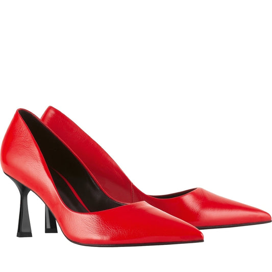 Hogl womens red marilyn pumps | Vilbury London