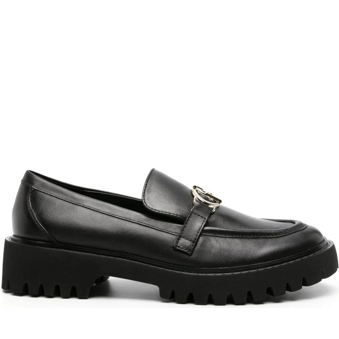 Liu Jo womens black cora 01 mocassino | Vilbury London