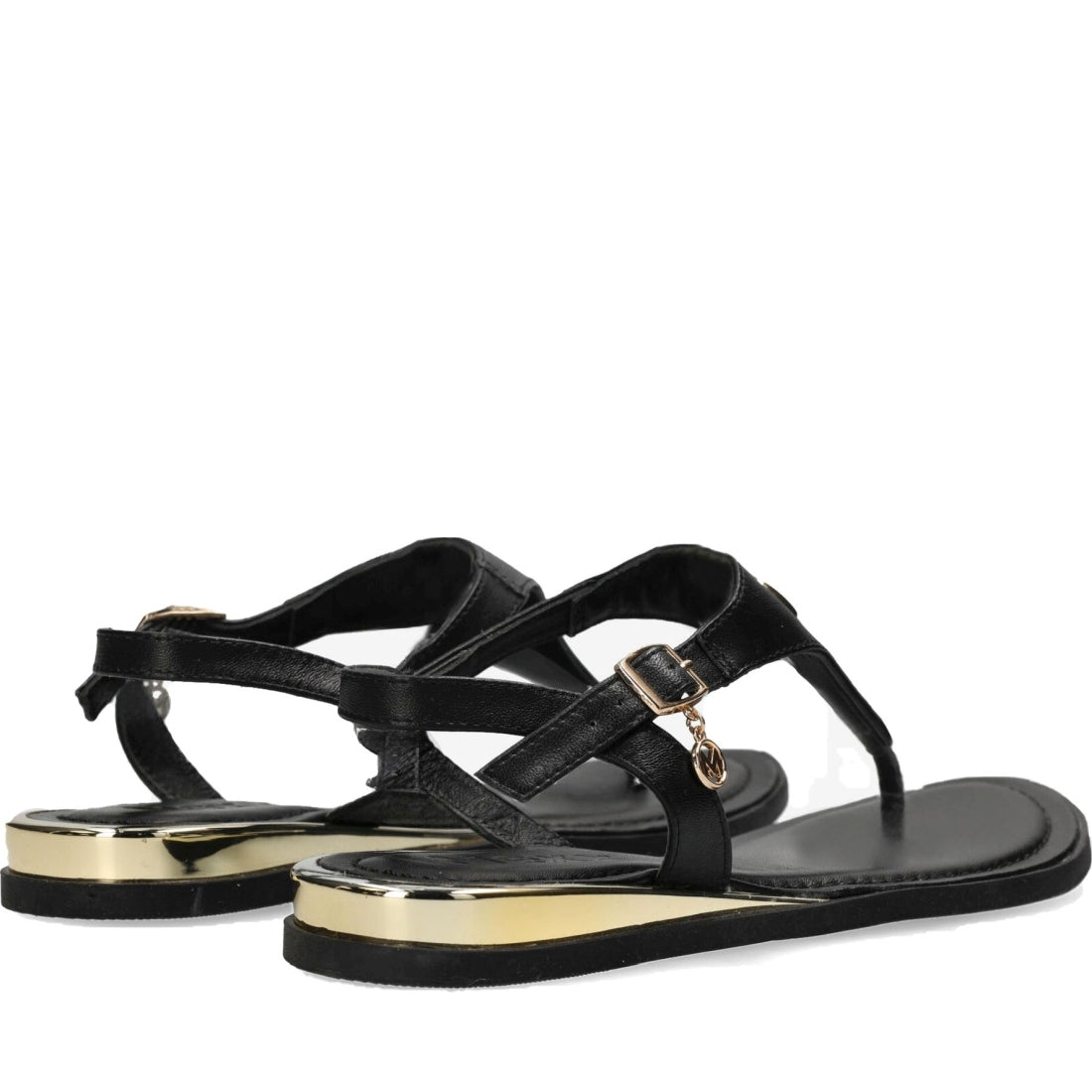 Mexx womens black nyobi sandals | Vilbury London