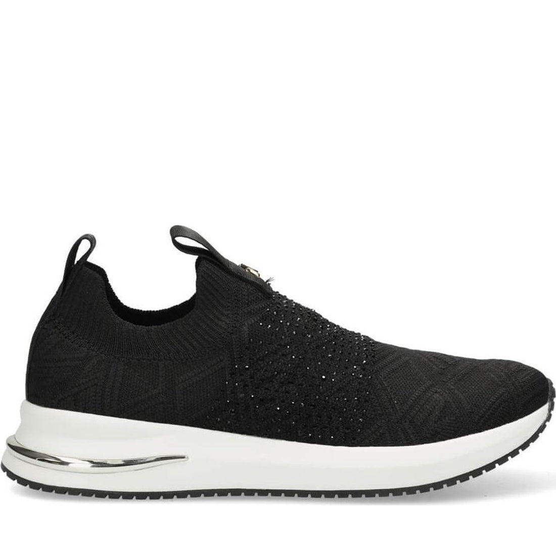 Mexx womens black noelle leisure trainers | Vilbury London