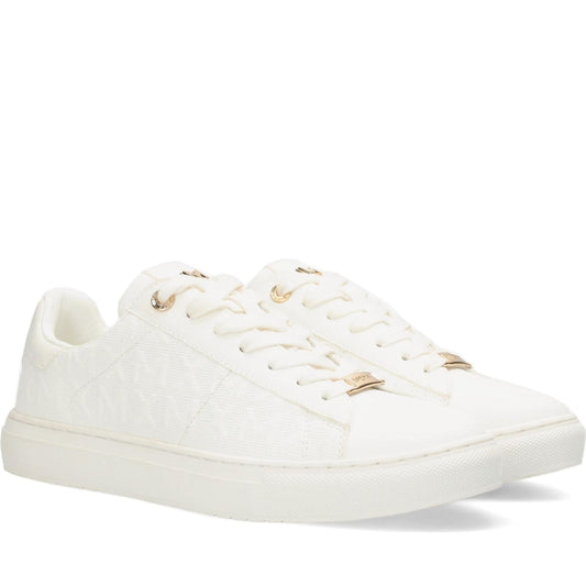 Mexx womens white loua leisure trainers | Vilbury London