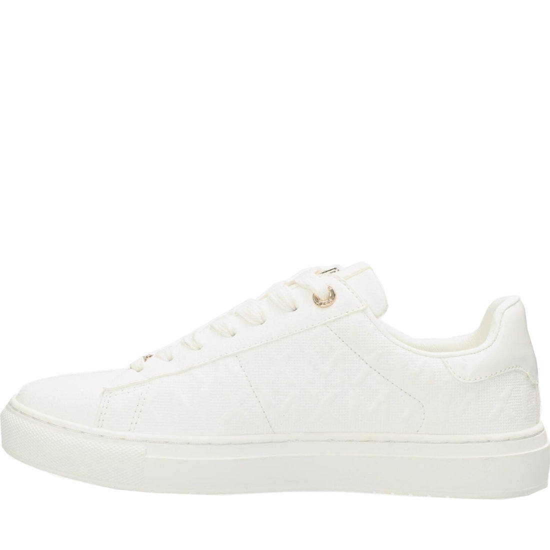 Mexx womens white loua leisure trainers | Vilbury London