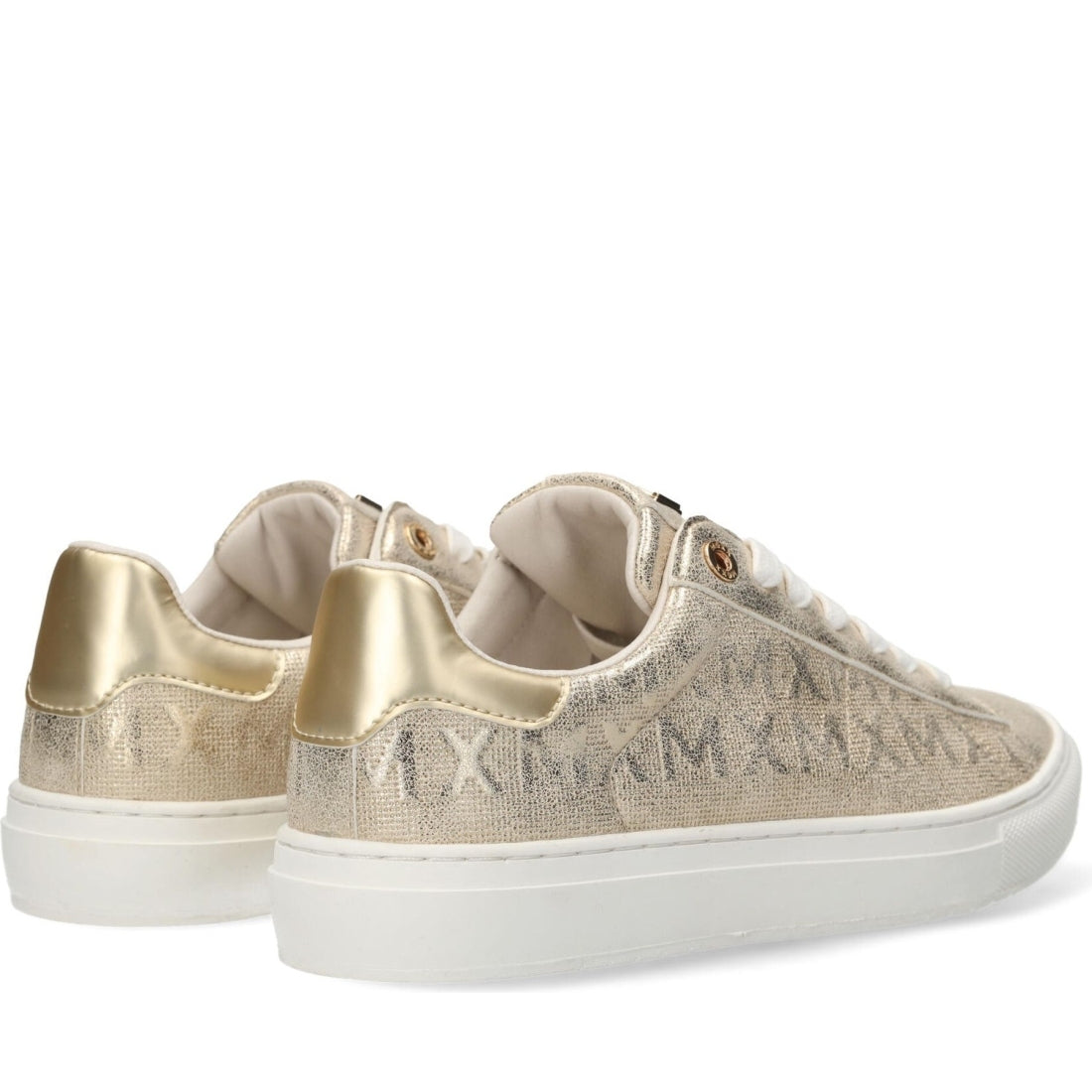 Mexx womens gold loua leisure trainers | Vilbury London