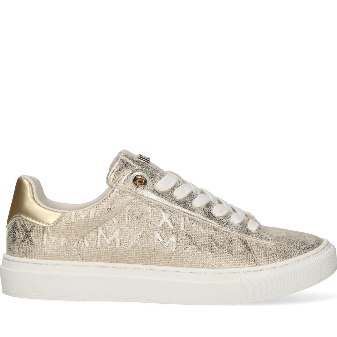 Mexx womens gold loua leisure trainers | Vilbury London