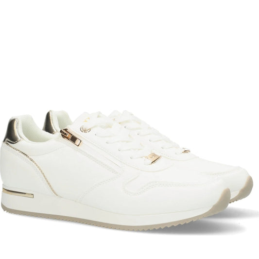 Mexx womens white mana leisure trainers | Vilbury London