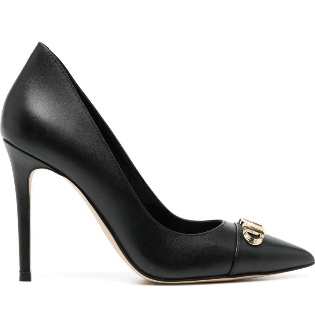 Michael Kors womens black parker pump | Vilbury London