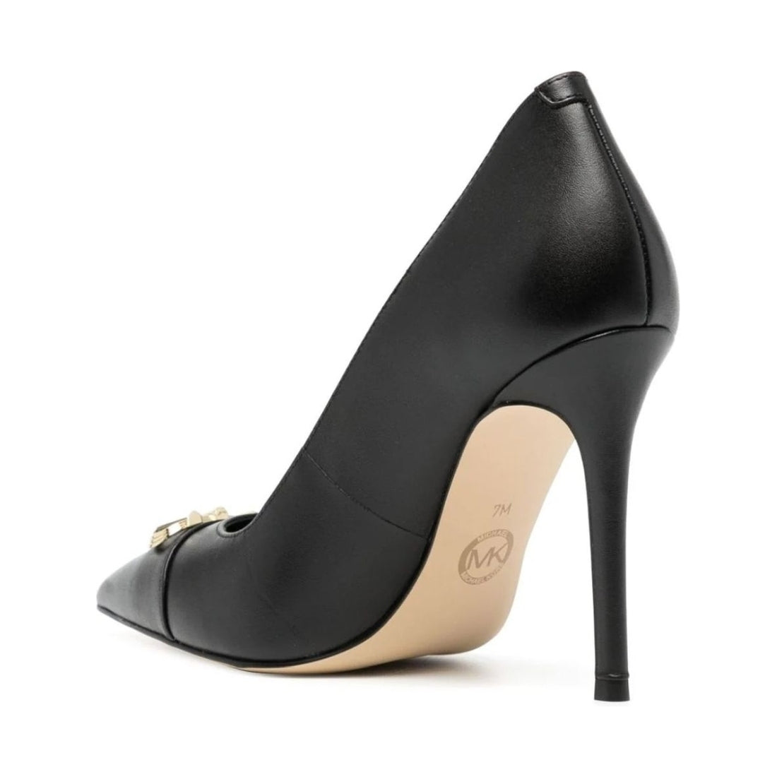 Michael Kors womens black parker pump | Vilbury London