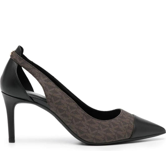 Michael Kors womens brown adeline flex pump | Vilbury London