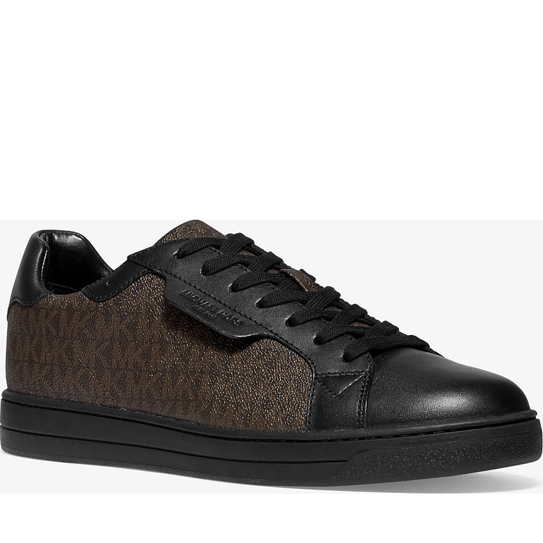 keating lace up trainers brown blk