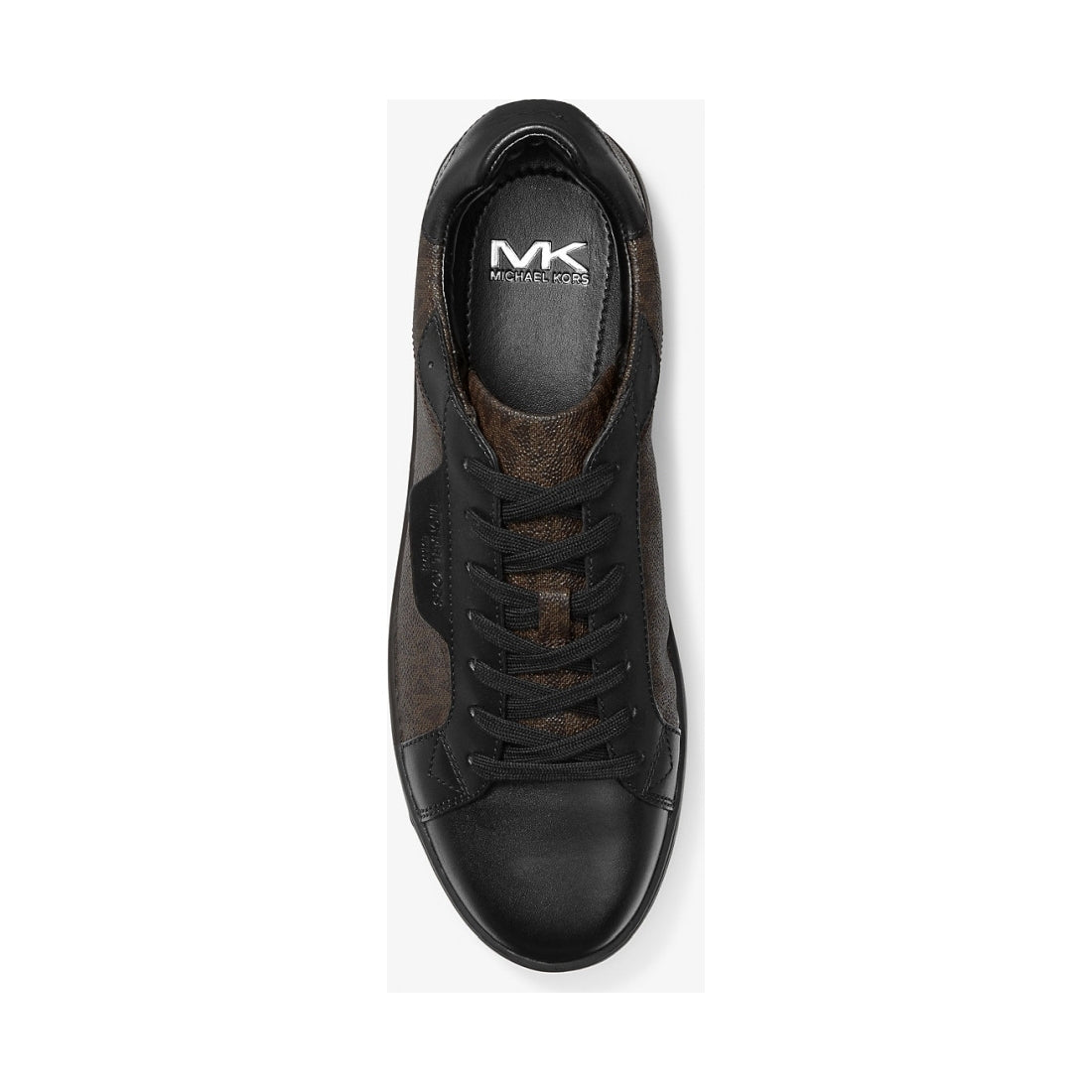 keating lace up trainers brown blk