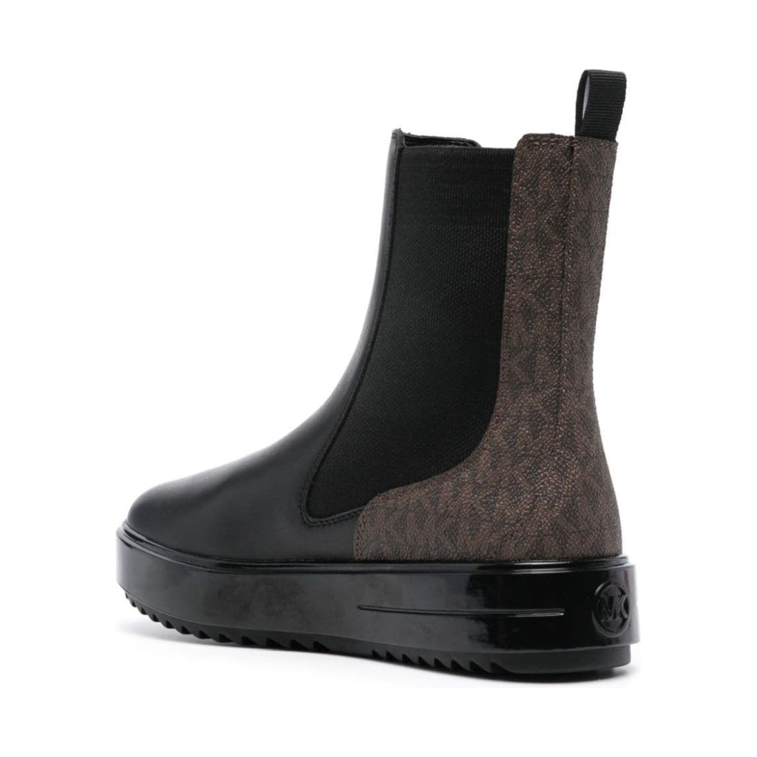 Michael Kors womens blk, brown emmett bootie | Vilbury London