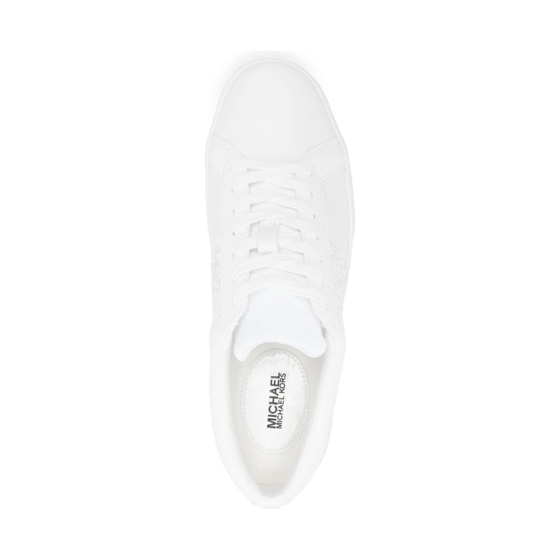 juno stripe lace up trainers