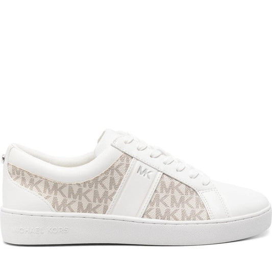 juno stripe lace up trainers