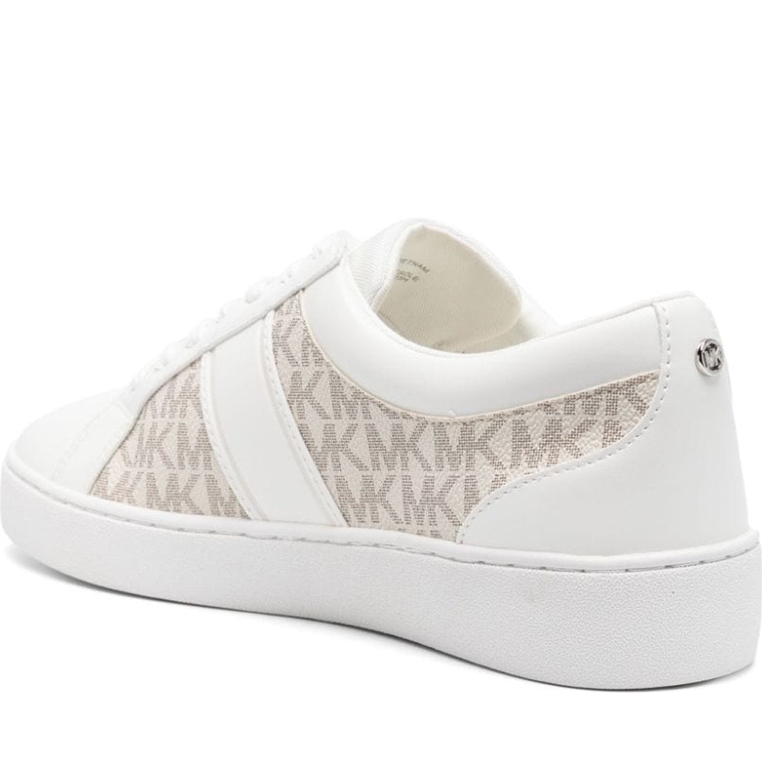 juno stripe lace up trainers