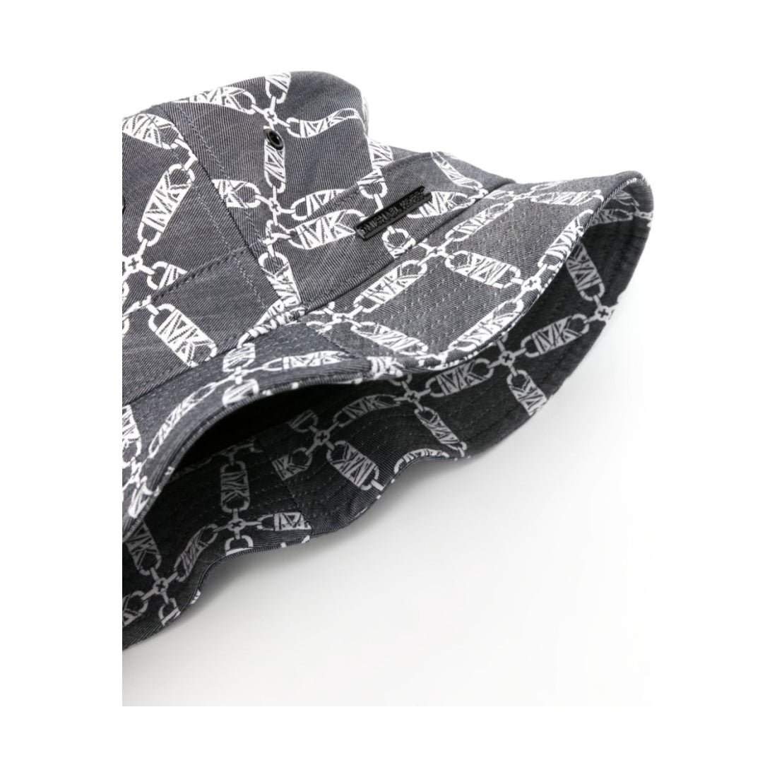 mk logo print bucket hat