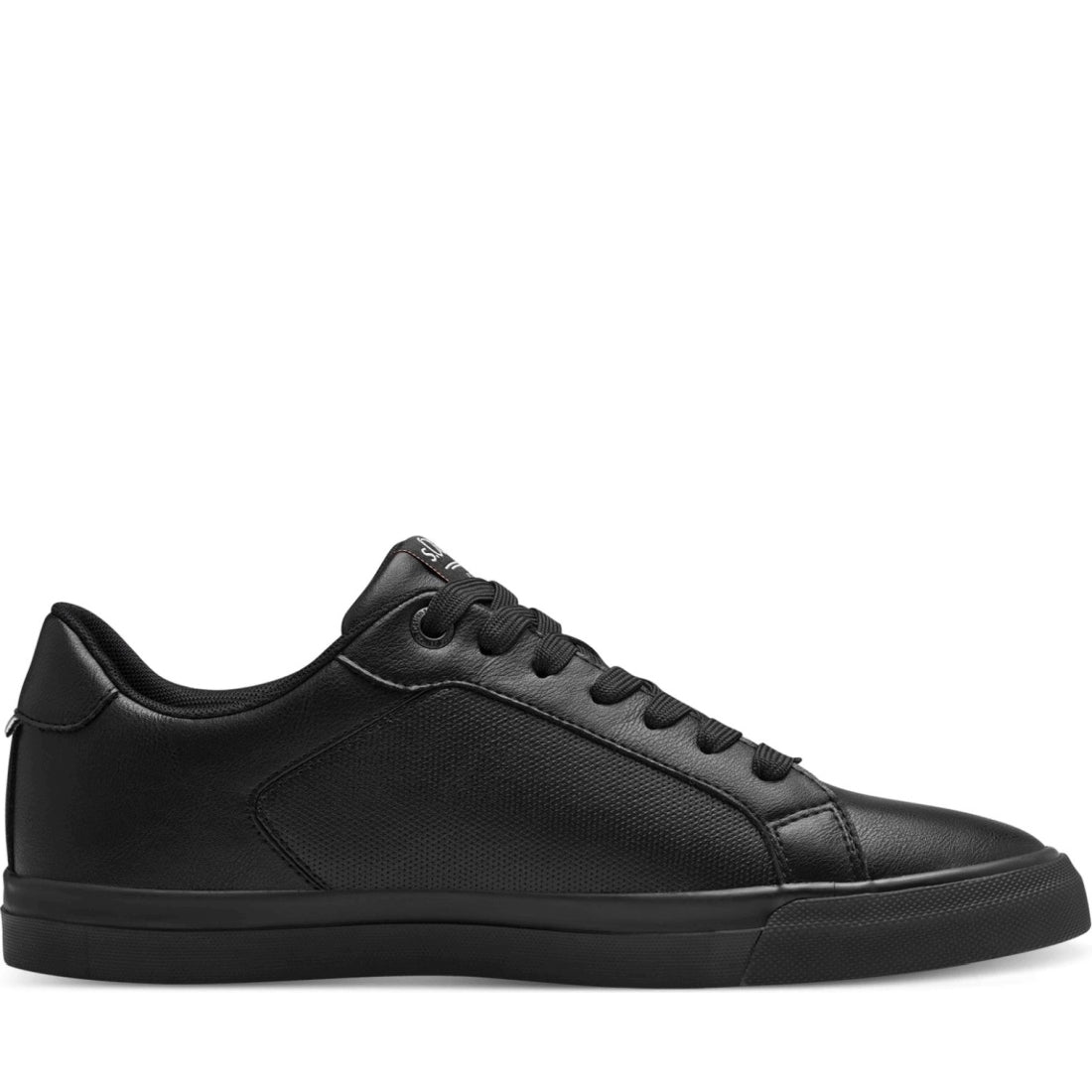 s.Oliver mens black leisure trainers | Vilbury London